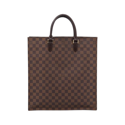 Louis Vuitton Venice Sac Plat Damier, Brown, Canvas, Tote Bag