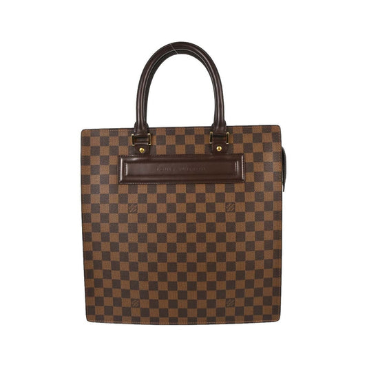 Louis Vuitton Venice Sac Plat Damier Ebene, Brown, Canvas, Tote Bag