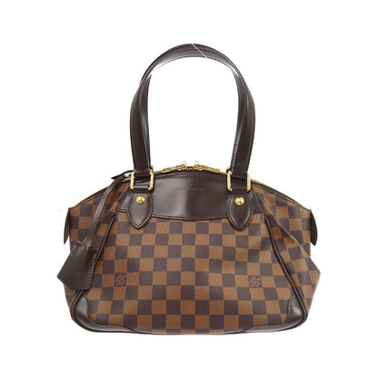 Louis Vuitton Verona Damier, Brown, Canvas, Handbag