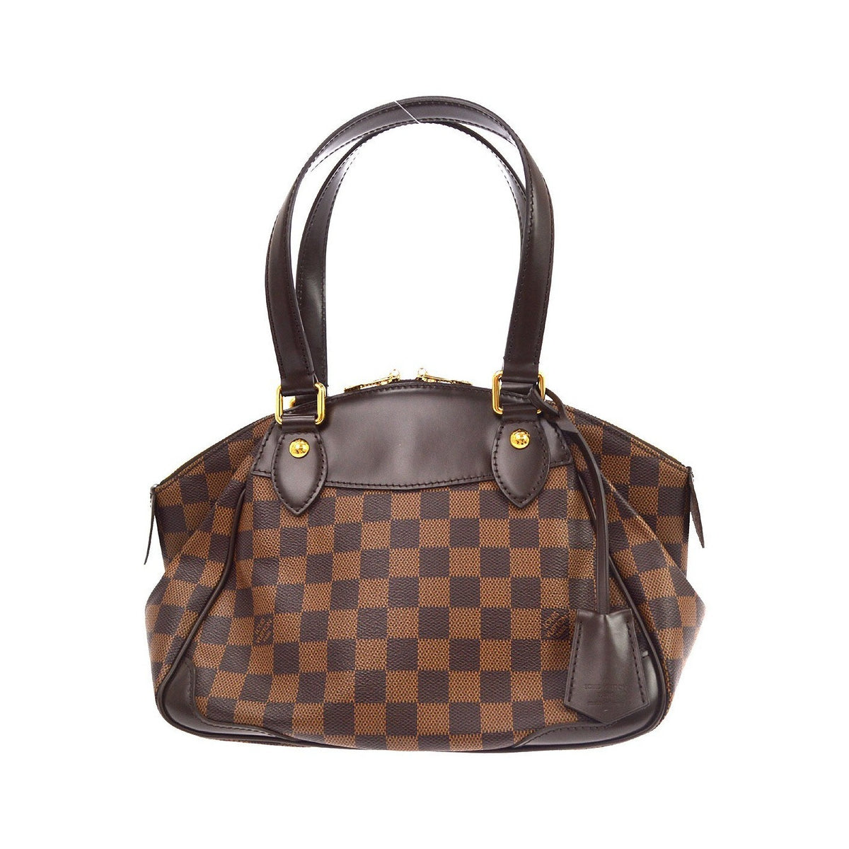 Louis Vuitton Verona Damier, Brown, Canvas, Handbag