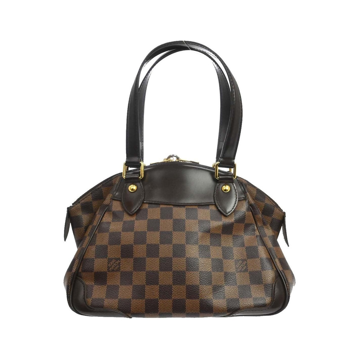 Louis Vuitton Verona Damier, Brown, Canvas, Handbag