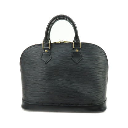 Louis Vuitton Vintage Alma Epi Leather, Black, Leather, Handbag