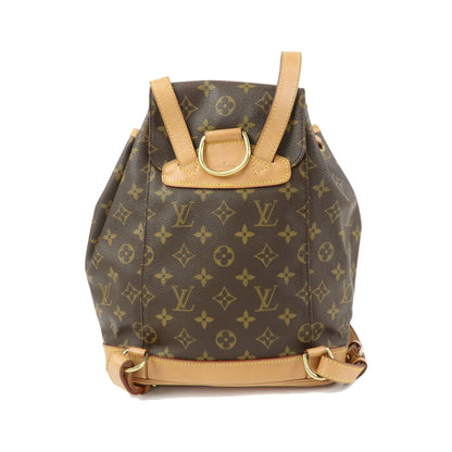 Louis Vuitton Vintage Montsouris Monogram Canvas, Brown, Canvas, Backpack