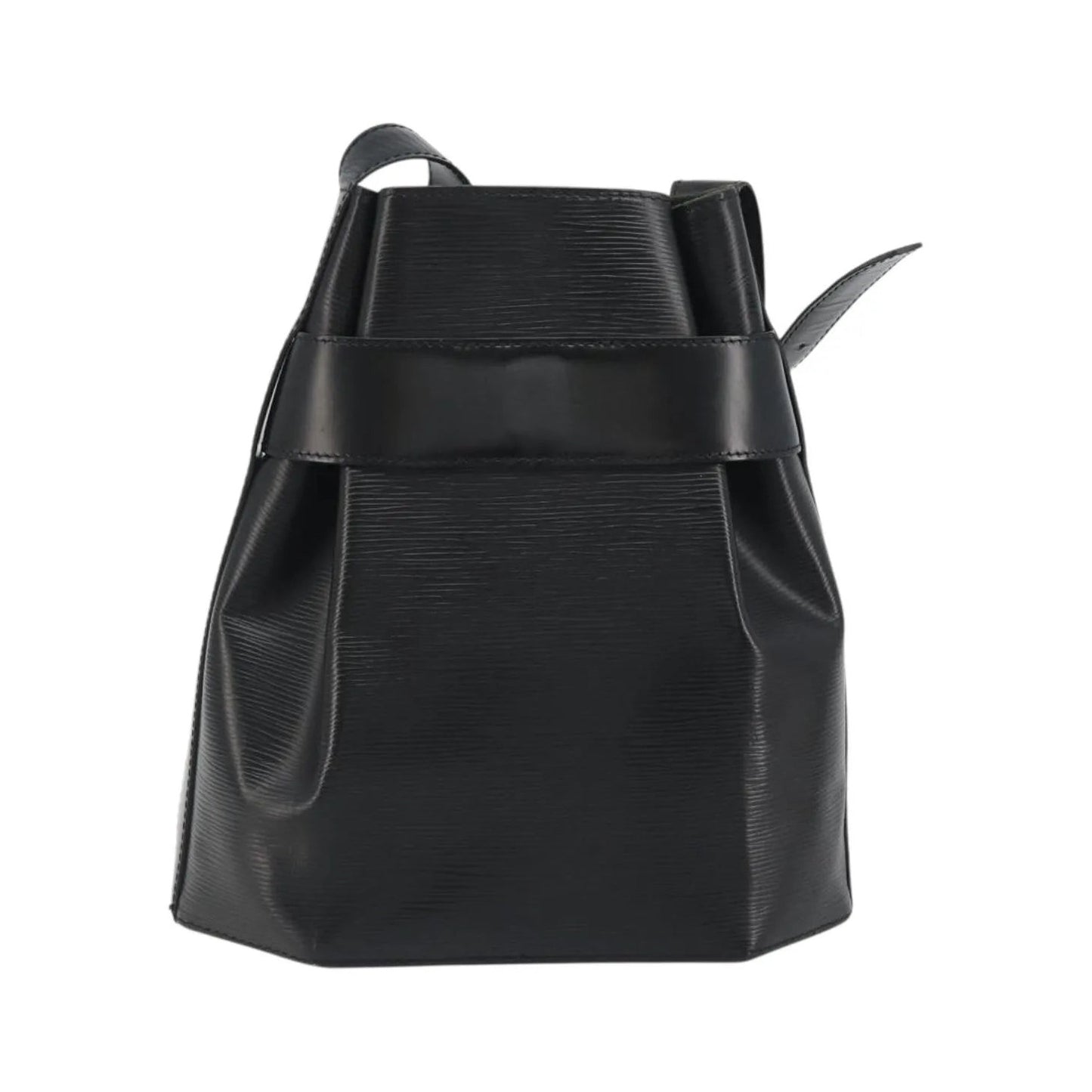 Louis Vuitton Vintage Sac d'Epaule Handbag Epi, Black, Leather, Shoulder Bag