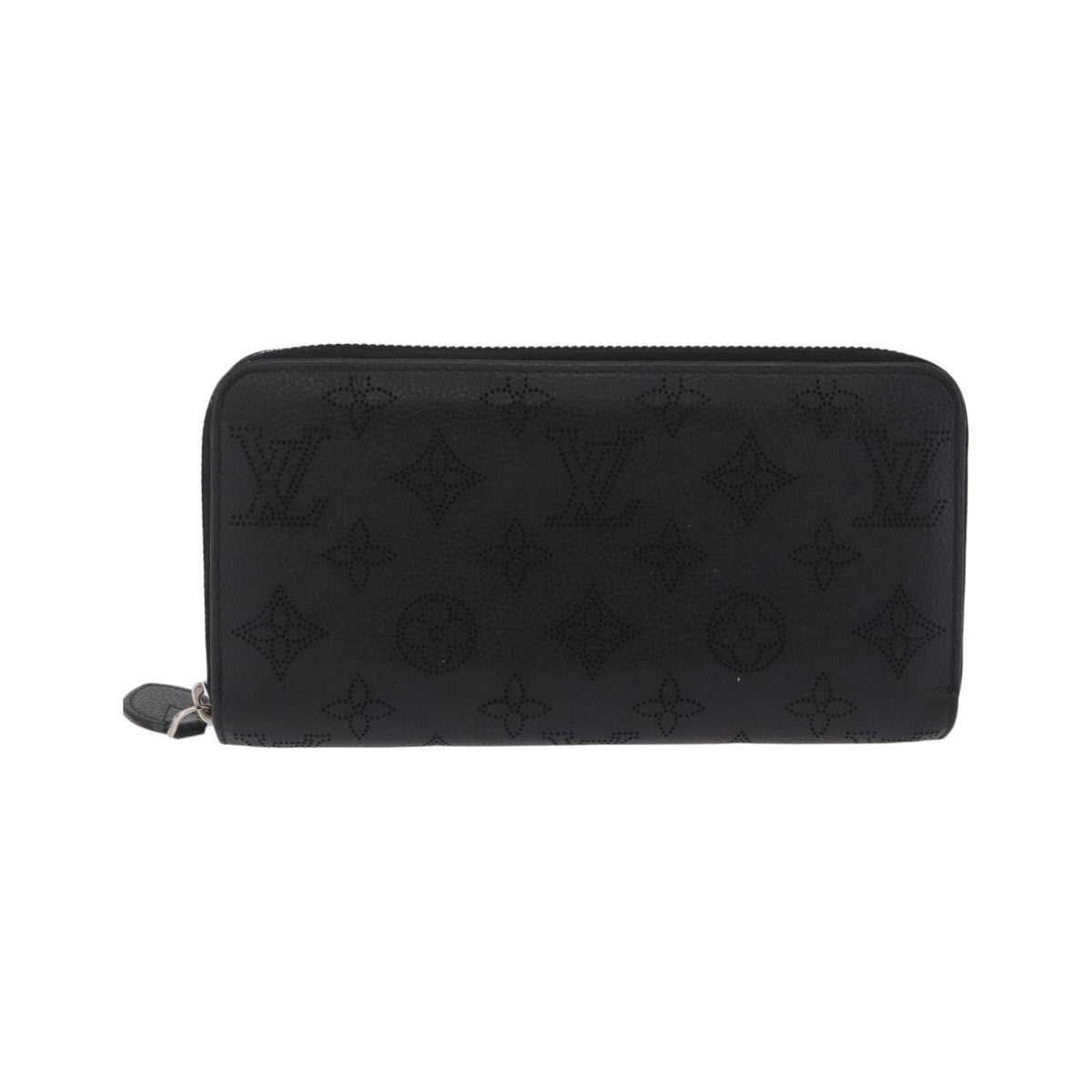 Louis Vuitton Zippy Mahina Leather, Black, Leather, Wallet