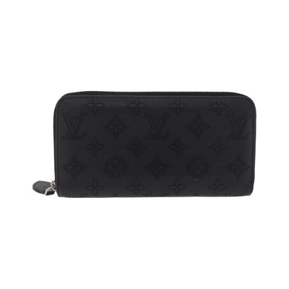 Louis Vuitton Zippy Mahina Leather, Black, Leather, Wallet