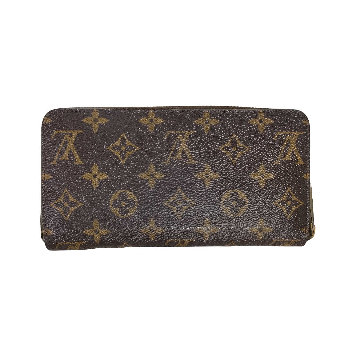Louis Vuitton Zippy Monogram Canvas, Brown, Canvas, Wallet
