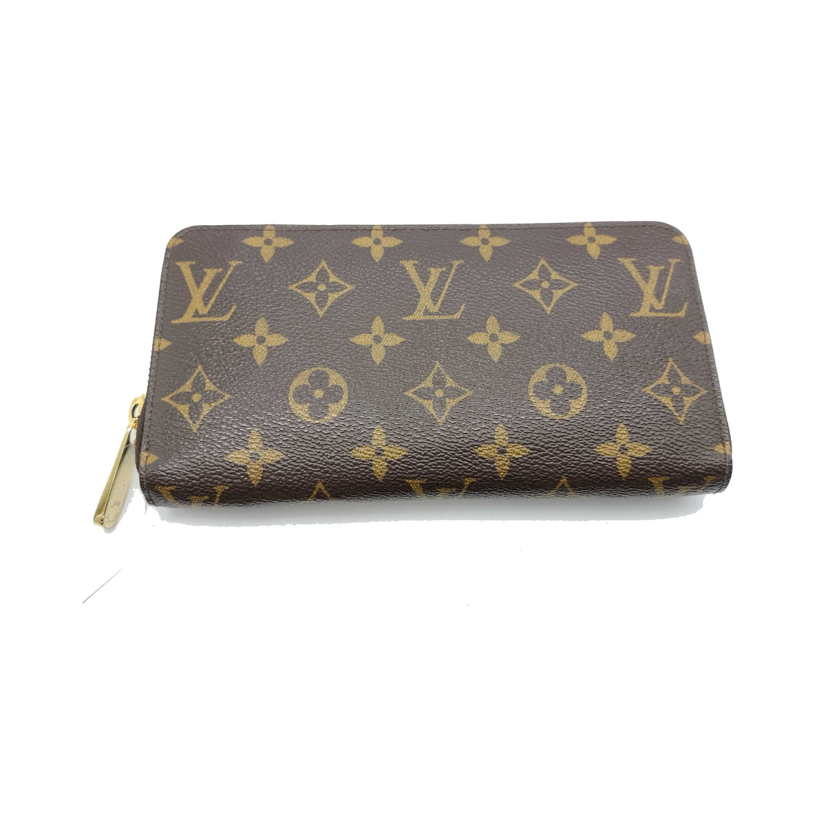 Louis Vuitton Zippy Monogram Canvas, Brown, Canvas, Wallet