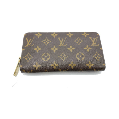 Louis Vuitton Zippy Monogram Canvas, Brown, Canvas, Wallet