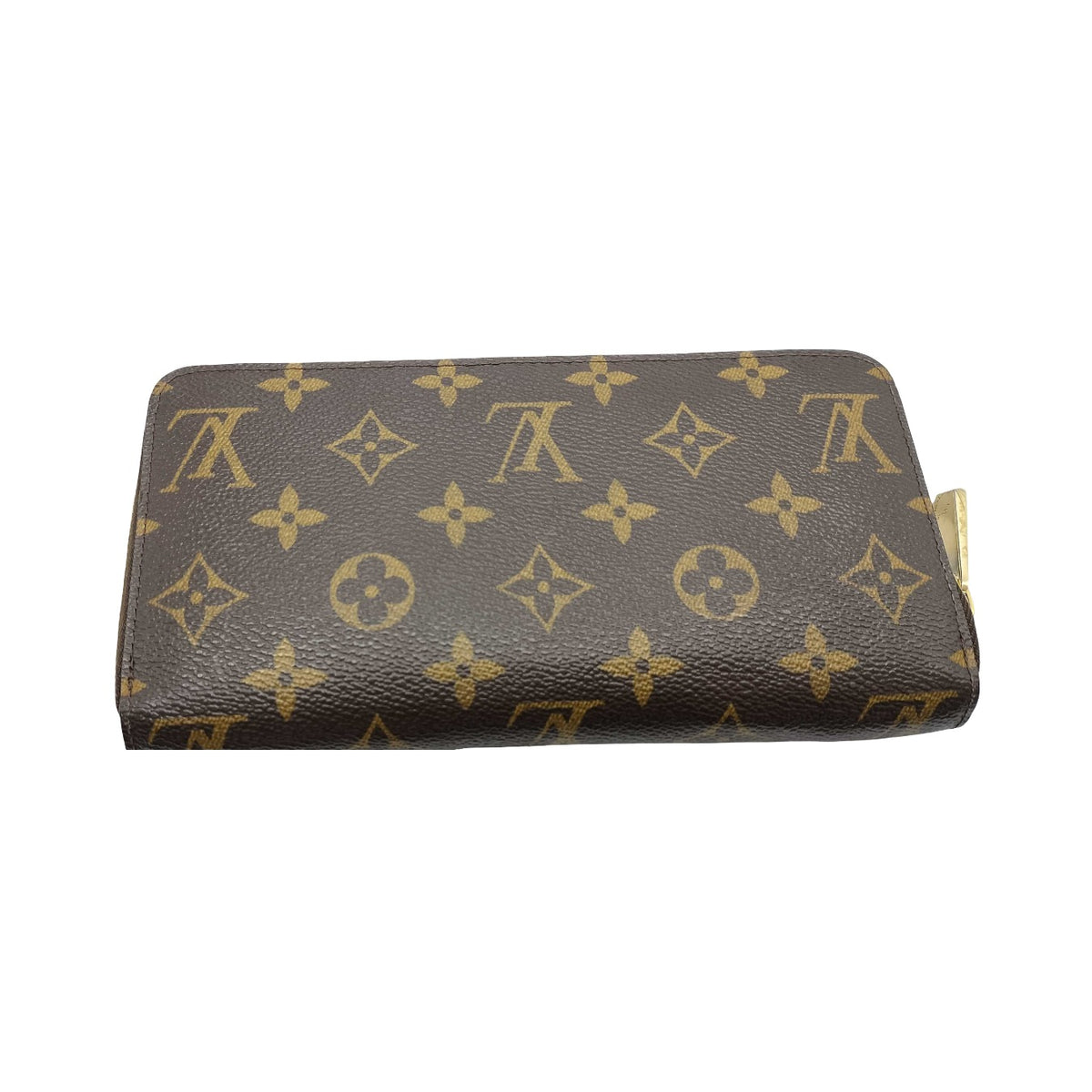 Louis Vuitton Zippy Monogram Canvas, Brown, Canvas, Wallet