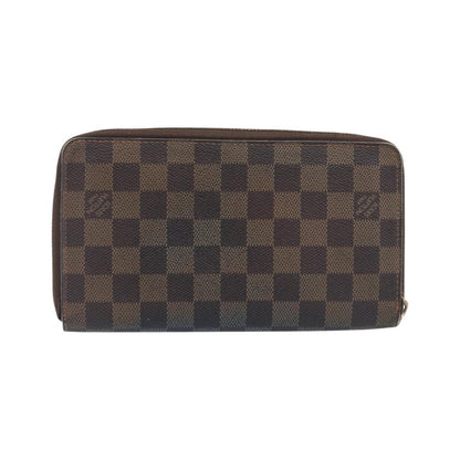 Louis Vuitton Zippy Organizer Damier, Brown, Canvas, Wallet