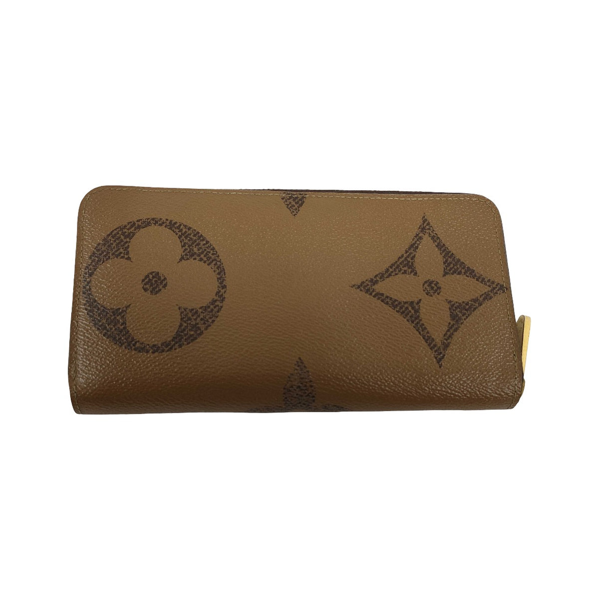 Louis Vuitton Zippy Reverse Monogram Giant, Brown, Leather, Wallet
