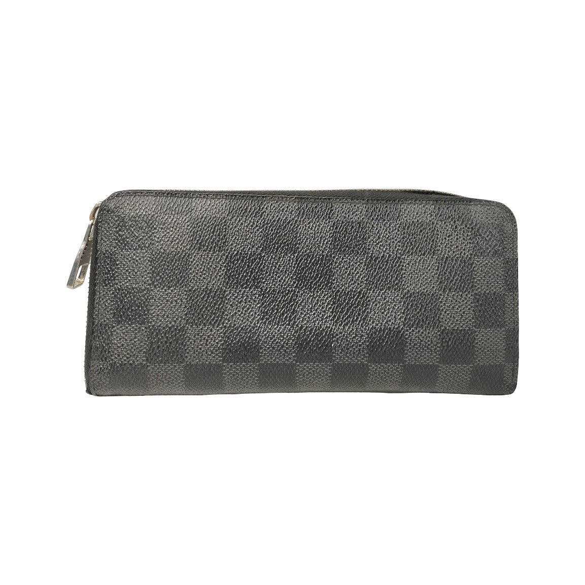 Louis Vuitton Zippy wallet vertical Damier Graphite, Black, Canvas, Wallet