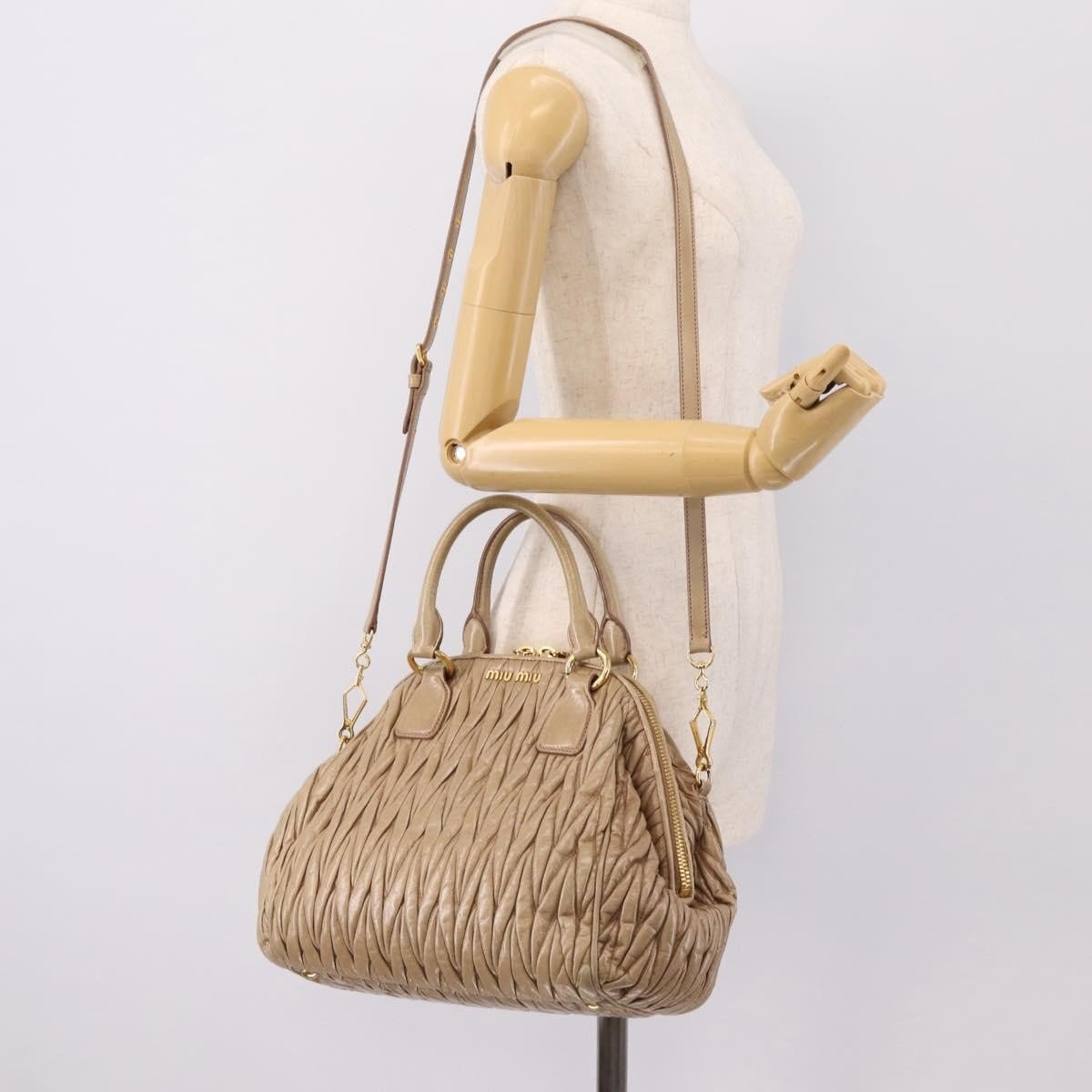 Miu Miu Convertible Dome Satchel - Brandsamsara