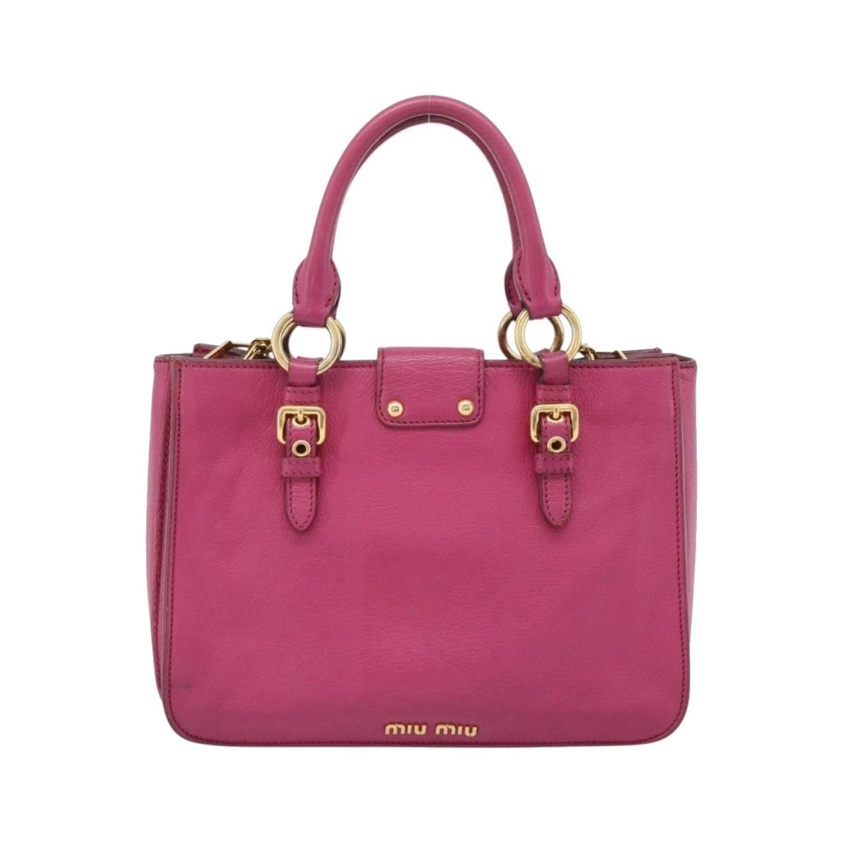 Miu Miu Madras Convertible Lock - Brandsamsara