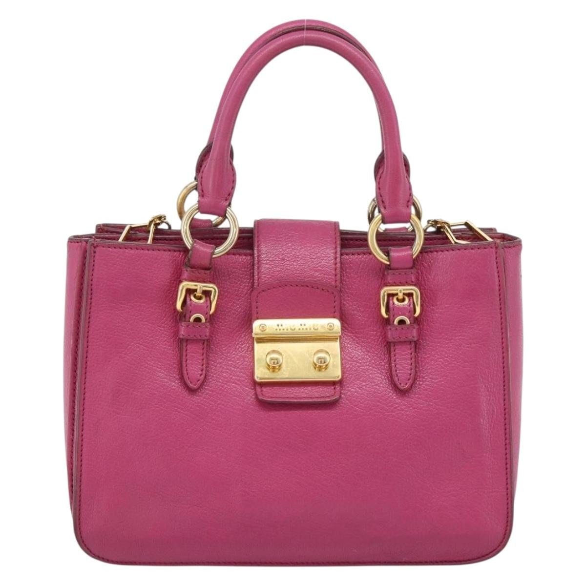 Miu Miu Madras Convertible Lock - Brandsamsara