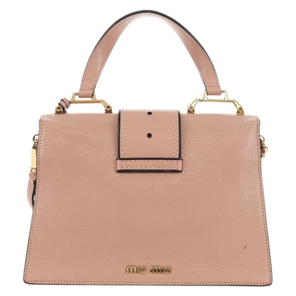 Miu Miu Madras Crystal Buckle Shoulder Bag - Brandsamsara