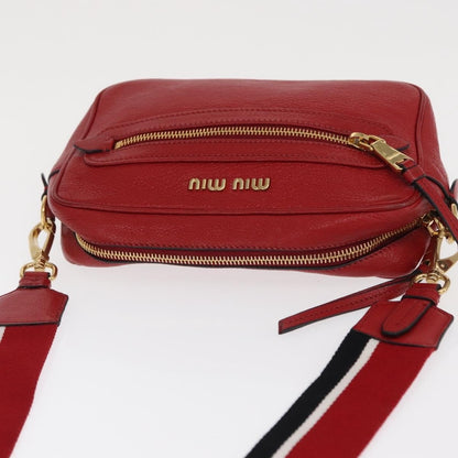 Miu Miu Madras Zip Pocket Crossbody - Brandsamsara