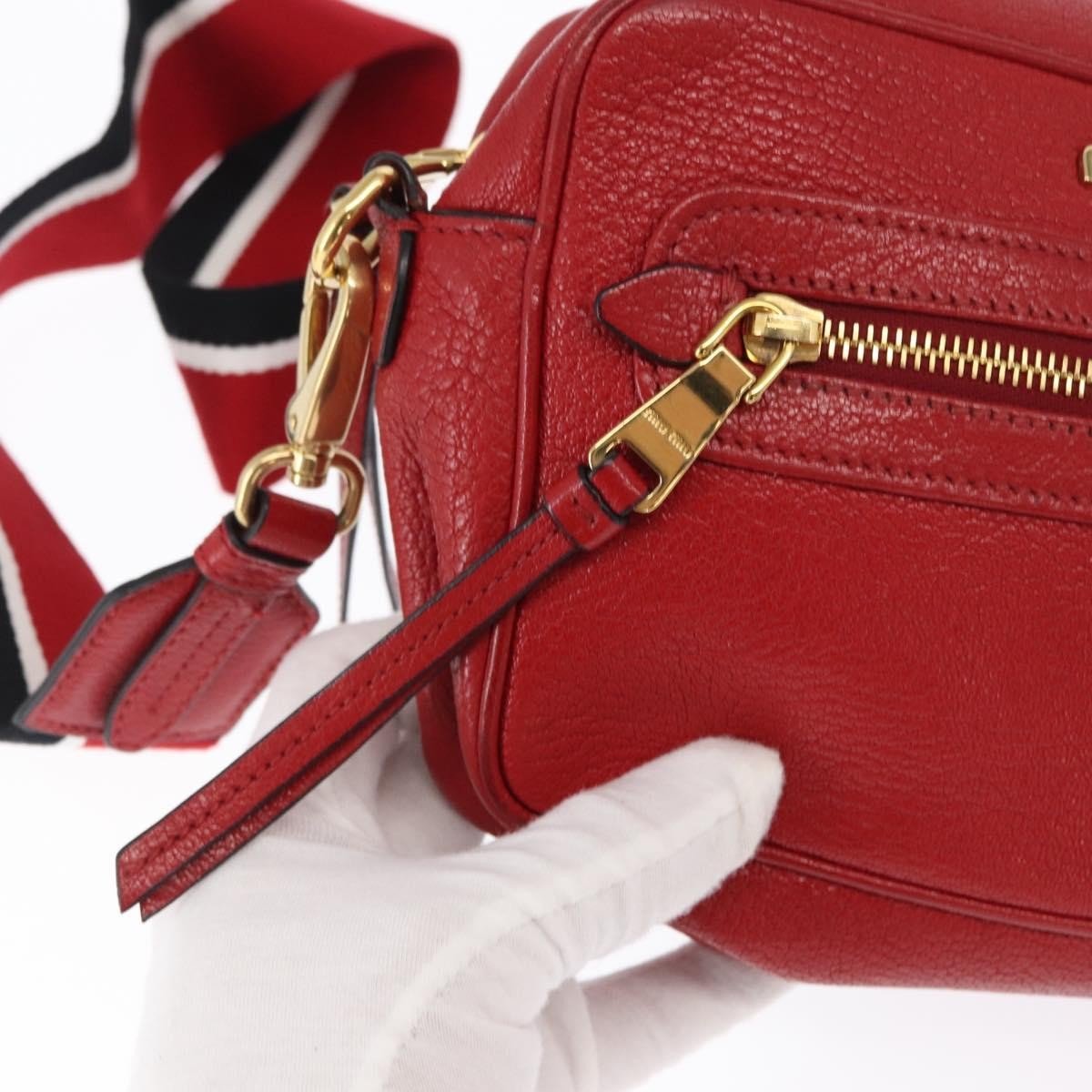 Miu Miu Madras Zip Pocket Crossbody - Brandsamsara