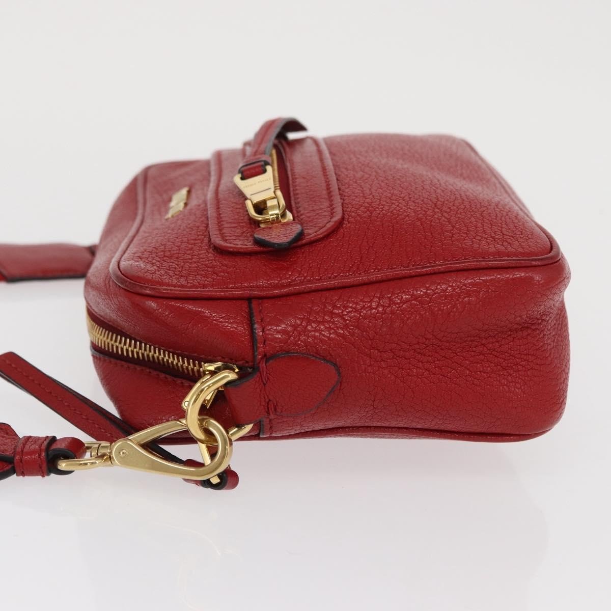 Miu Miu Madras Zip Pocket Crossbody - Brandsamsara