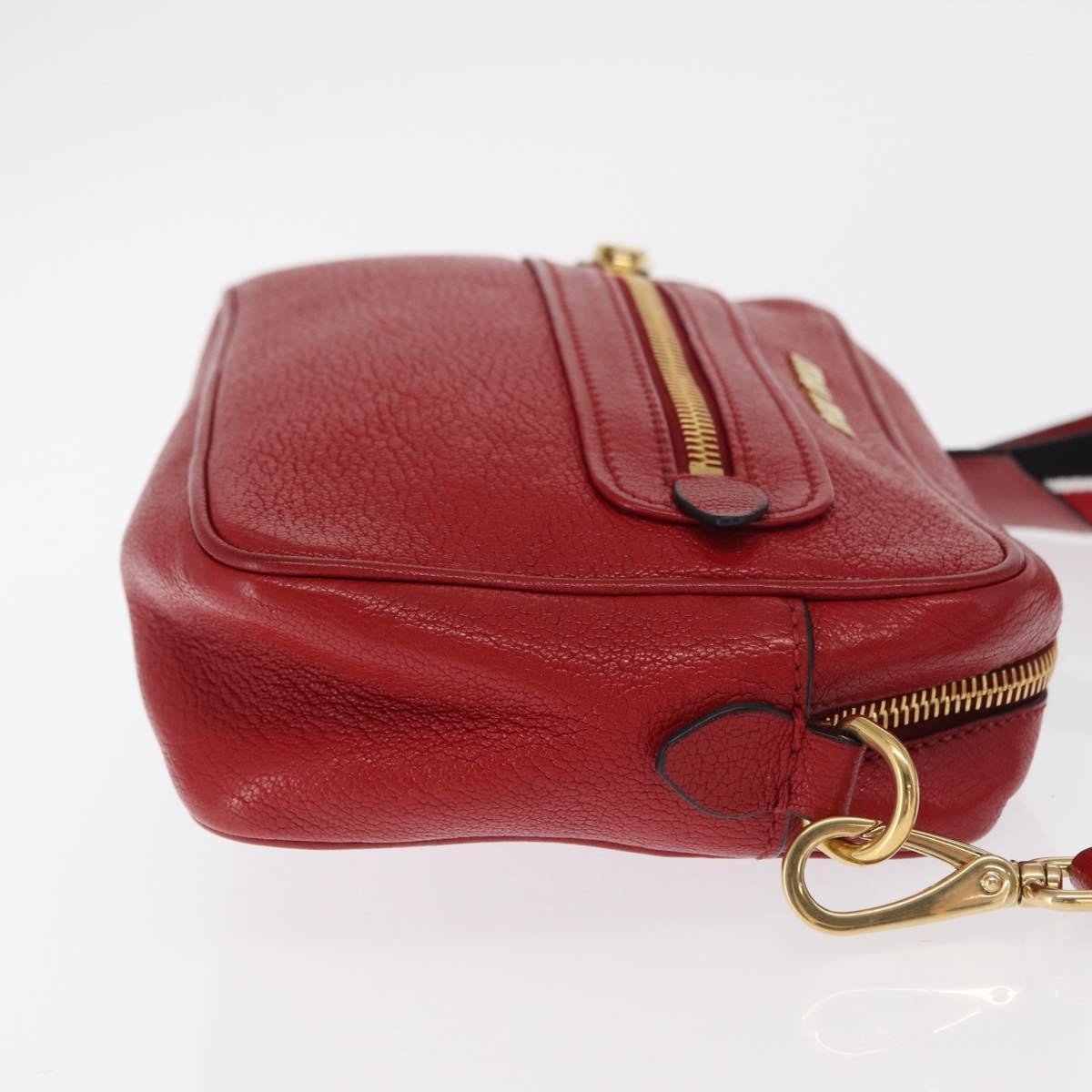 Miu Miu Madras Zip Pocket Crossbody - Brandsamsara