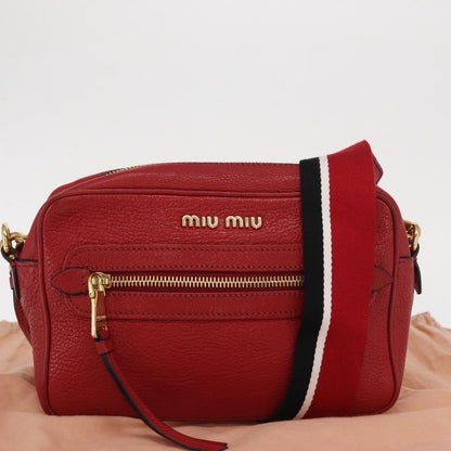 Miu Miu Madras Zip Pocket Crossbody - Brandsamsara