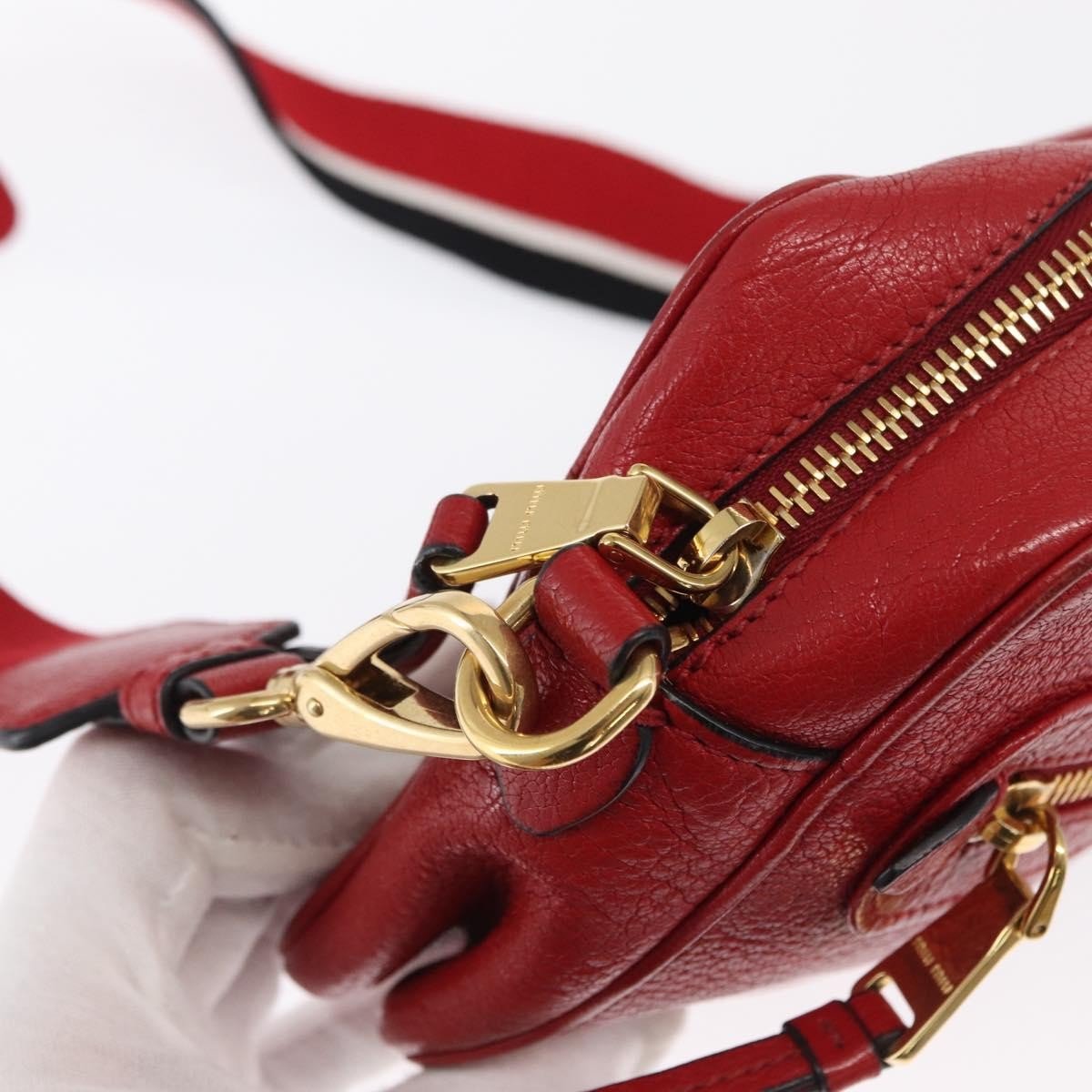 Miu Miu Madras Zip Pocket Crossbody - Brandsamsara
