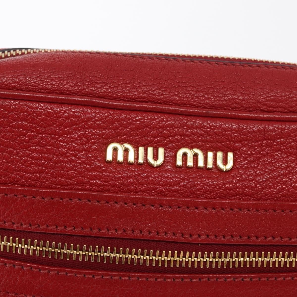 Miu Miu Madras Zip Pocket Crossbody - Brandsamsara
