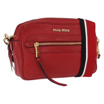 Miu Miu Madras Zip Pocket Crossbody - Brandsamsara