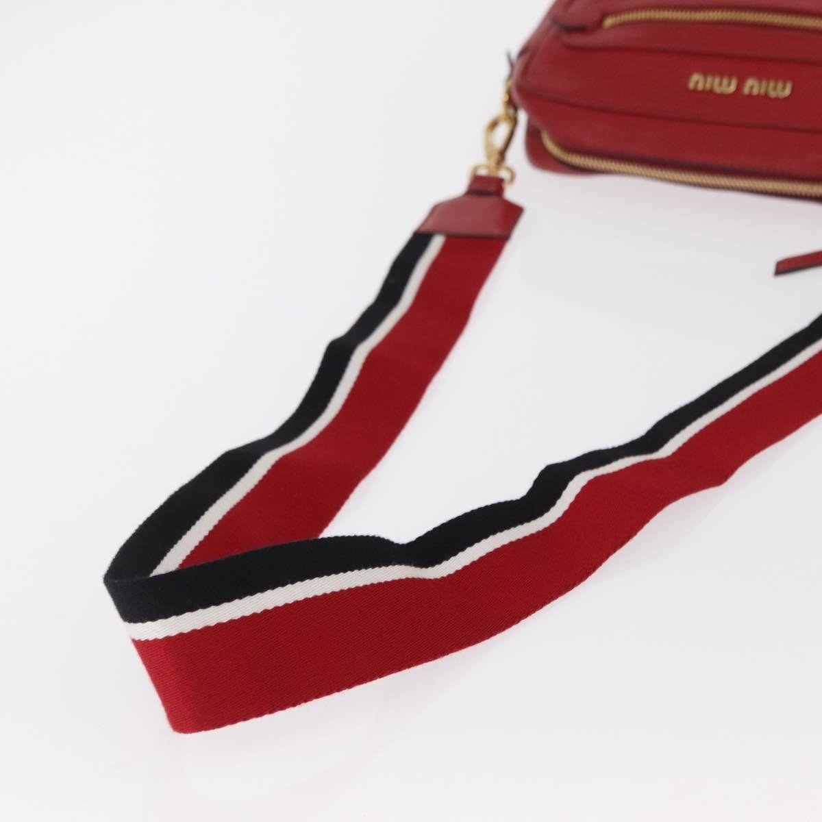 Miu Miu Madras Zip Pocket Crossbody - Brandsamsara