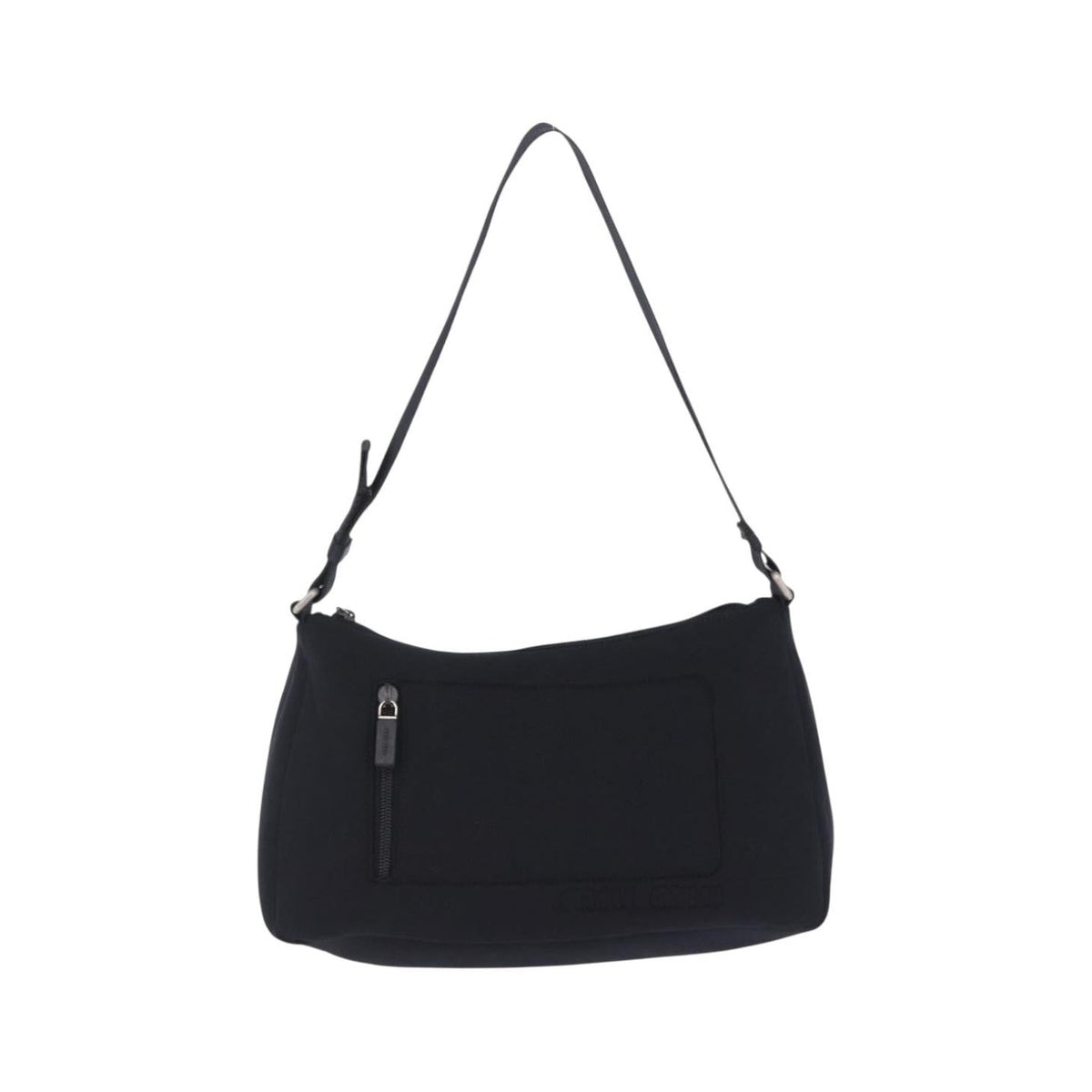 Miu Miu Shoulder Leather, Black, Nylon, Shoulder Bag