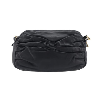 Miu Miu Shoulder Matelasse Leather, Black, Leather, Shoulder Bag