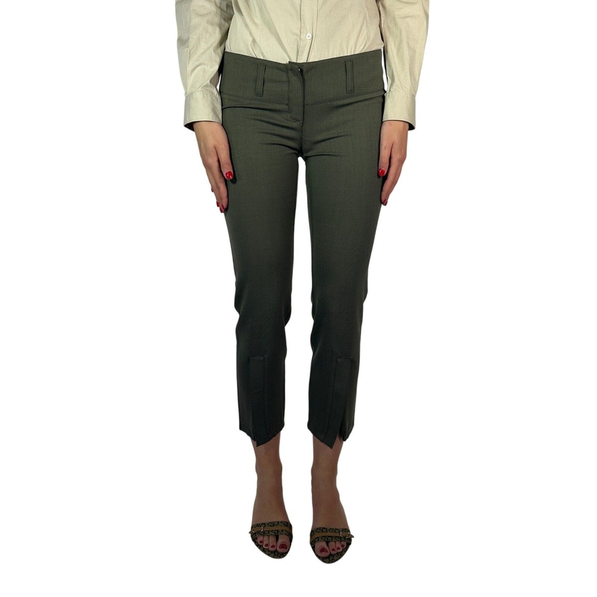 Moschino Stretch Wool 2 PC Suit Set - Brandsamsara