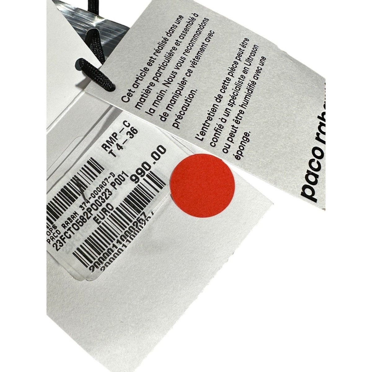 NEW PACO RABANNE Embellished Crop Top - Brandsamsara