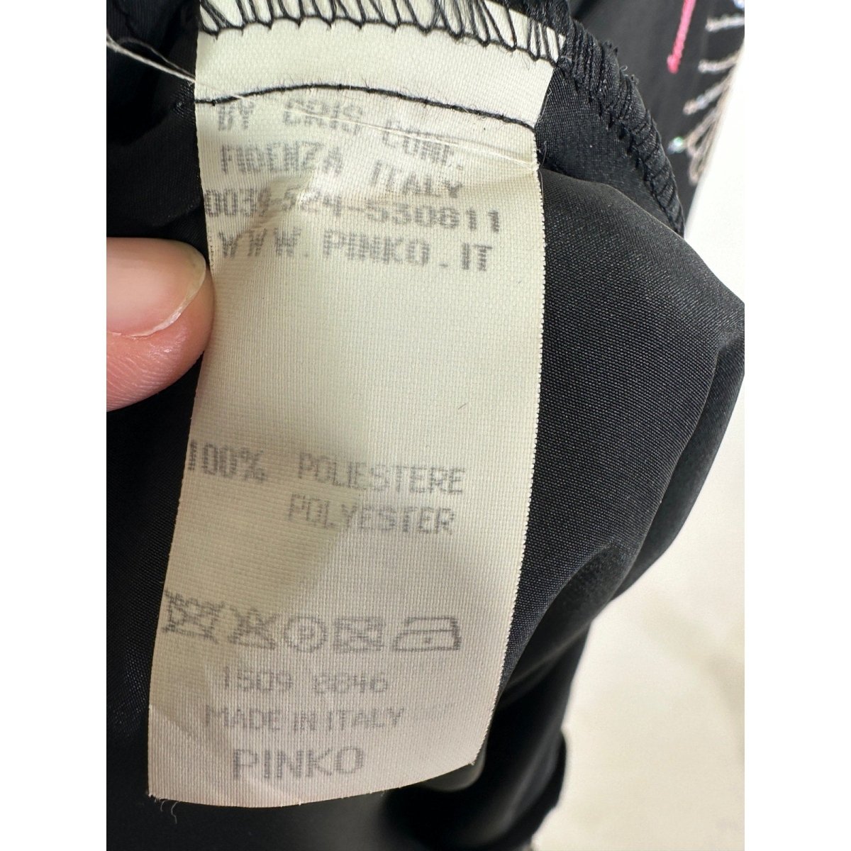 PINKO Sequin Asymmetrical Slip Dress - Brandsamsara