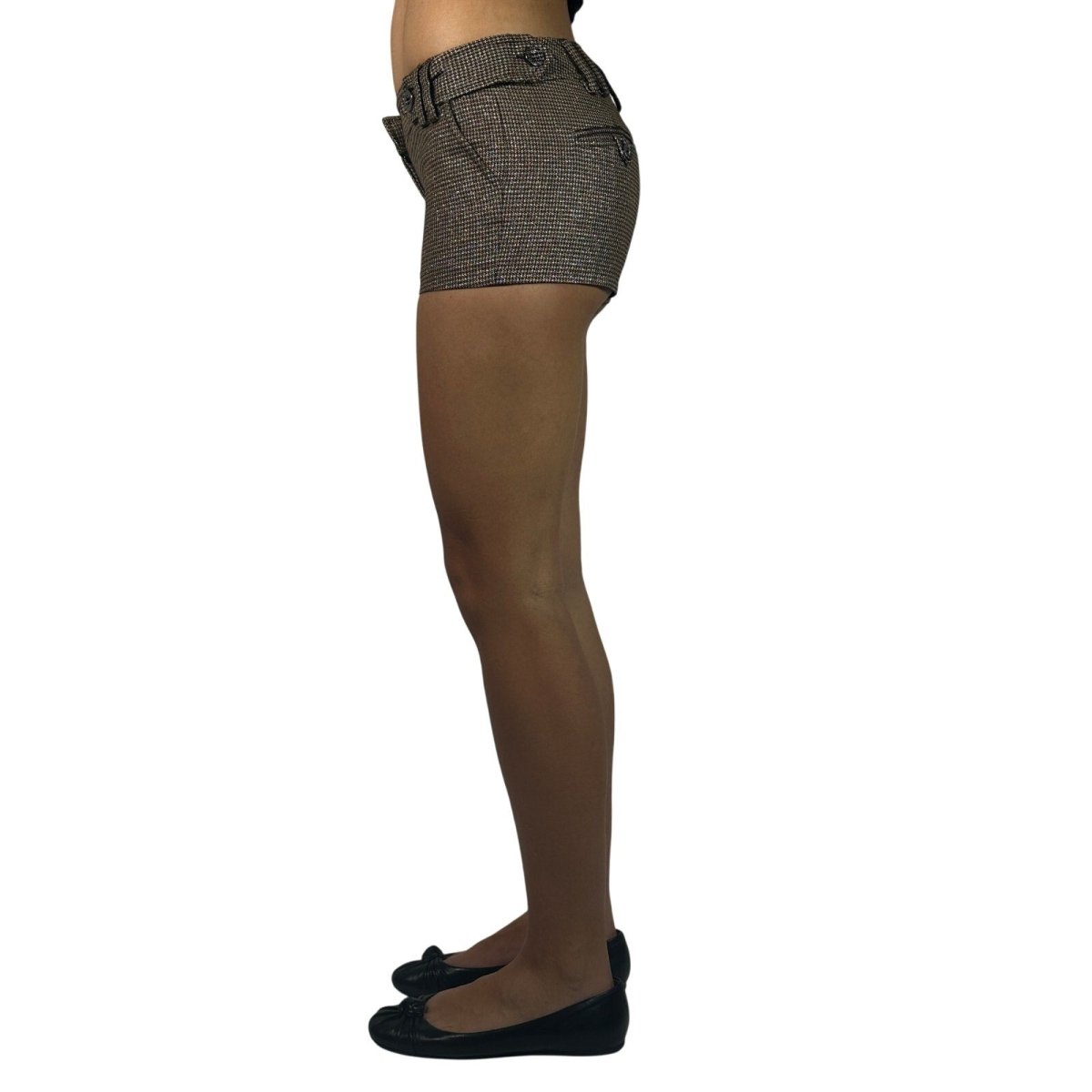 PINKO Wool Blend Shorty Shorts - Brandsamsara