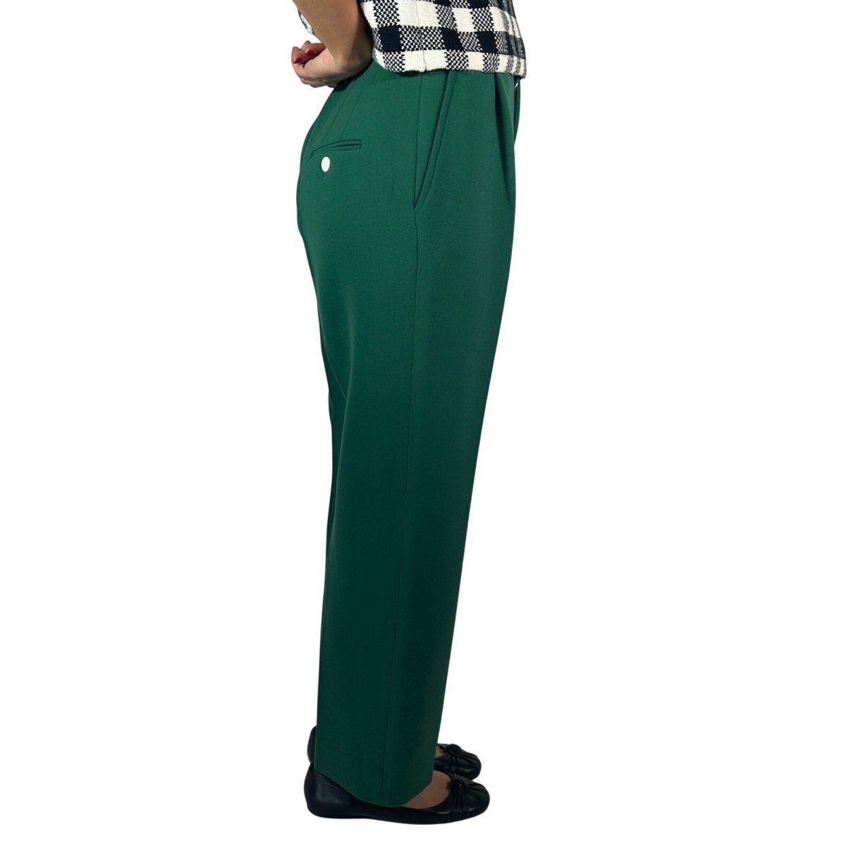Plan C Pleat Front Pants - Brandsamsara