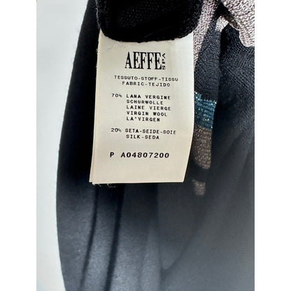 POLLINI V - Neck Sweater Dress Black - Brandsamsara