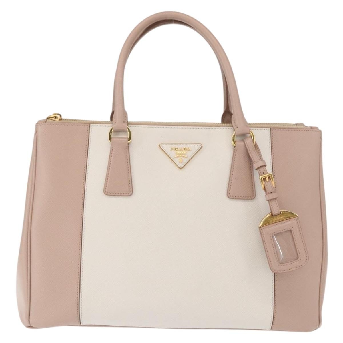 Prada Bicolor Double Zip Lux Tote - Brandsamsara