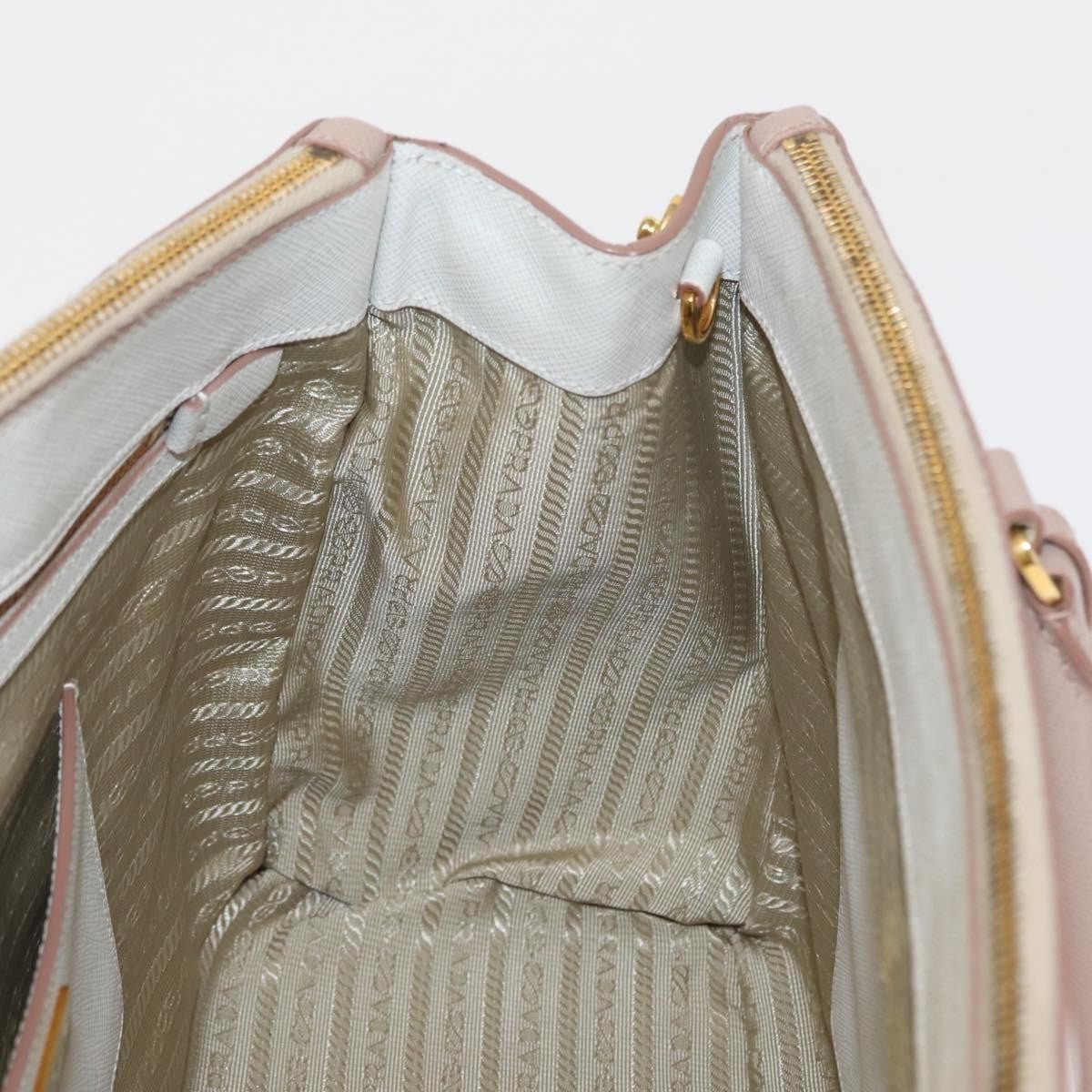 Prada Bicolor Double Zip Lux Tote - Brandsamsara