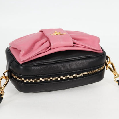 Prada Bow Camera Crossbody Bag - Brandsamsara