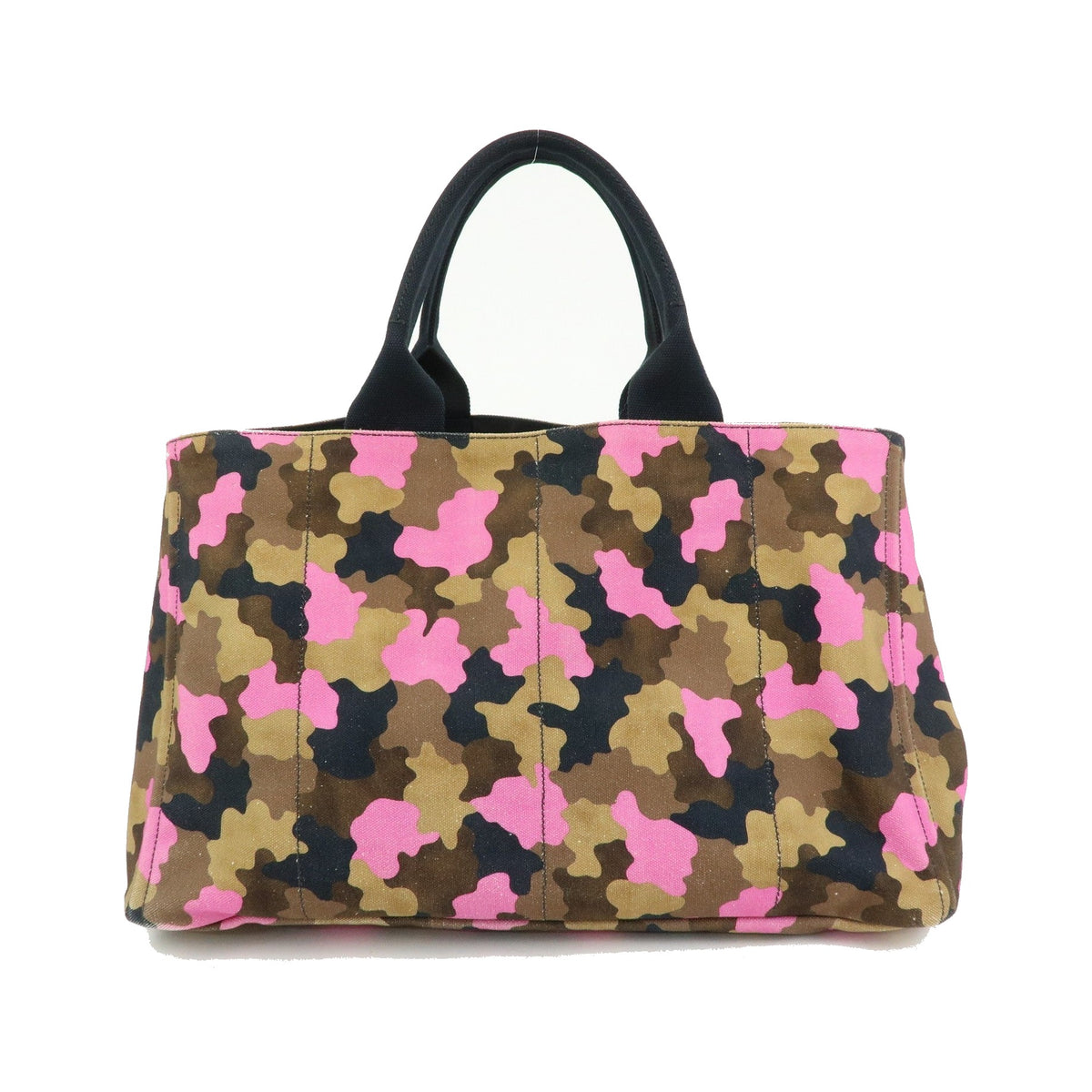 Prada Canapa Canvas, Khaki, Canvas, Tote Bag