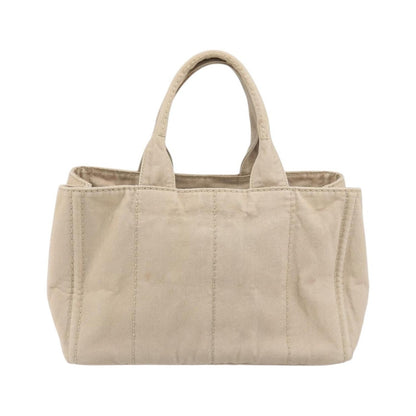 Prada Canapa Canvas, Beige, Canvas, Tote Bag