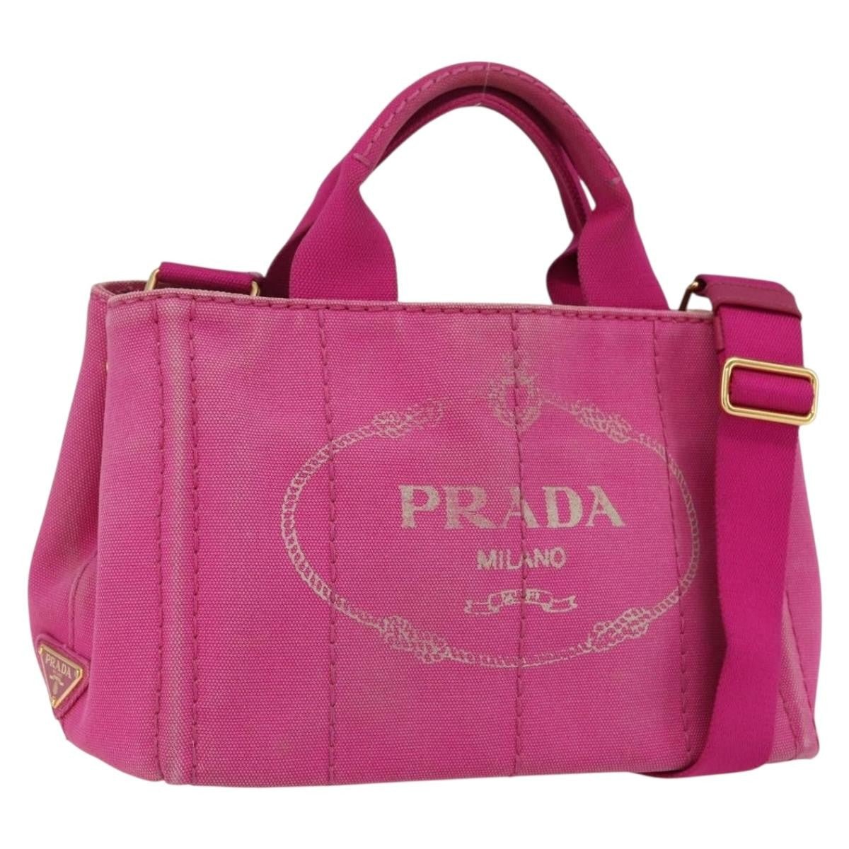 Prada Canapa Convertible Tote - Brandsamsara