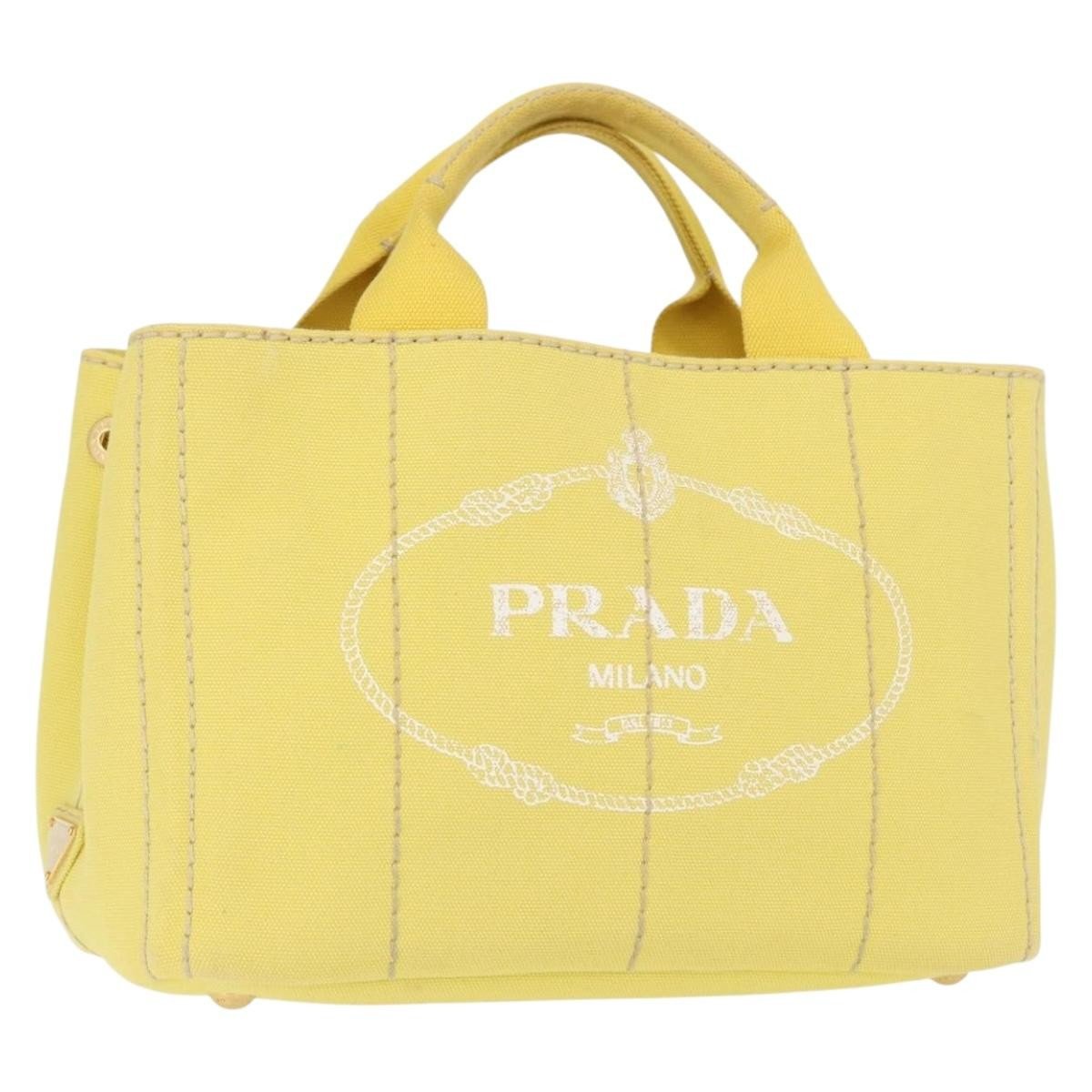 Prada Canapa Convertible Tote - Brandsamsara