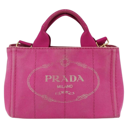Prada Canapa Convertible Tote - Brandsamsara