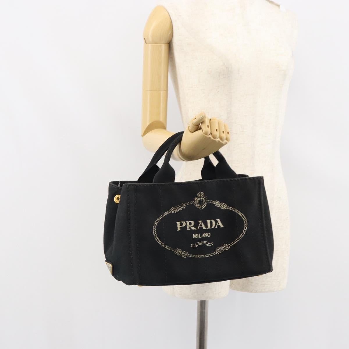 Prada Canapa Open Tote - Brandsamsara
