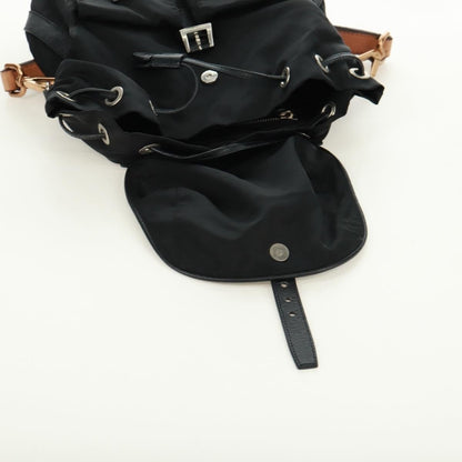 Prada Double Pocket Drawstring Shoulder Bag - Brandsamsara