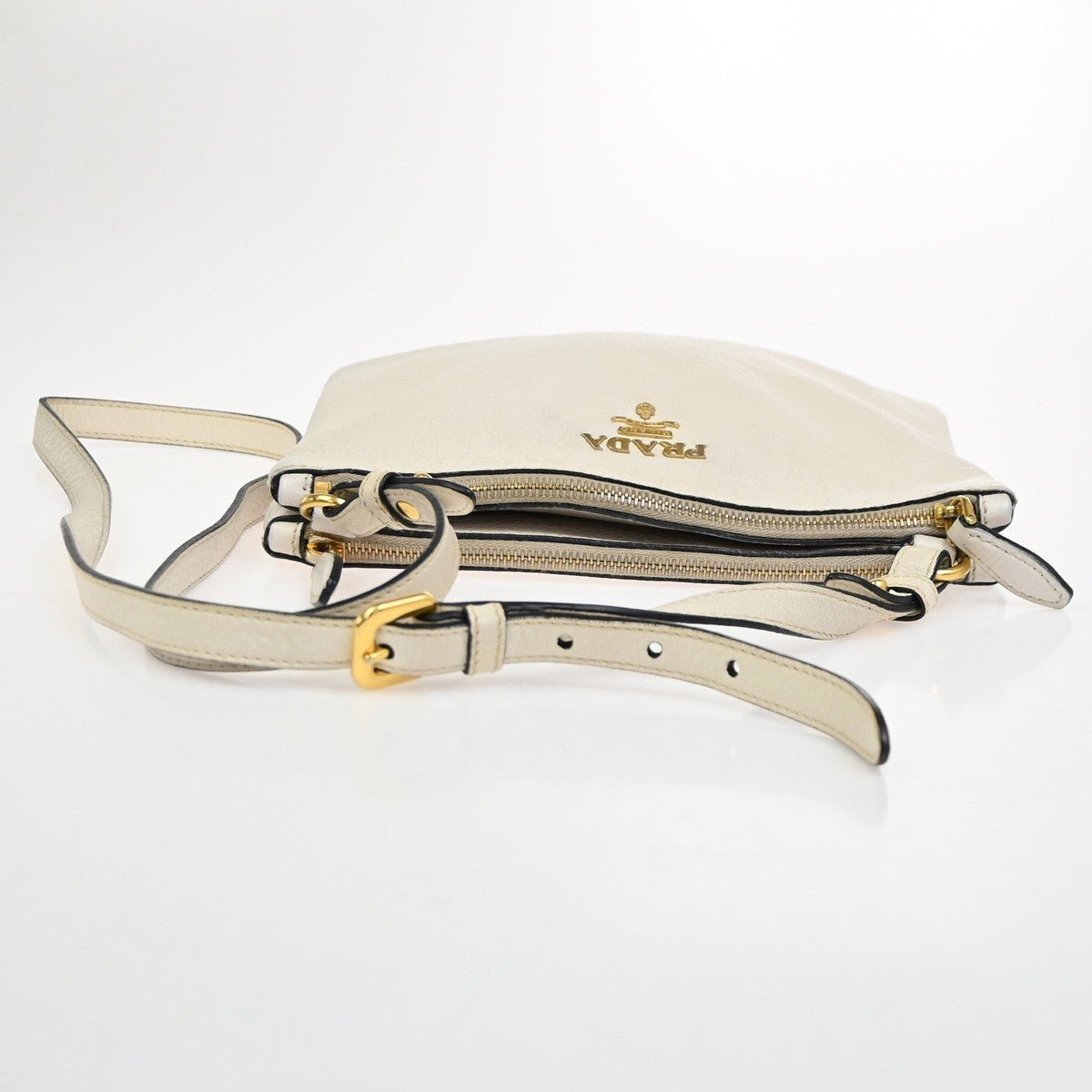 Prada Double Zip Crossbody Bag - Brandsamsara