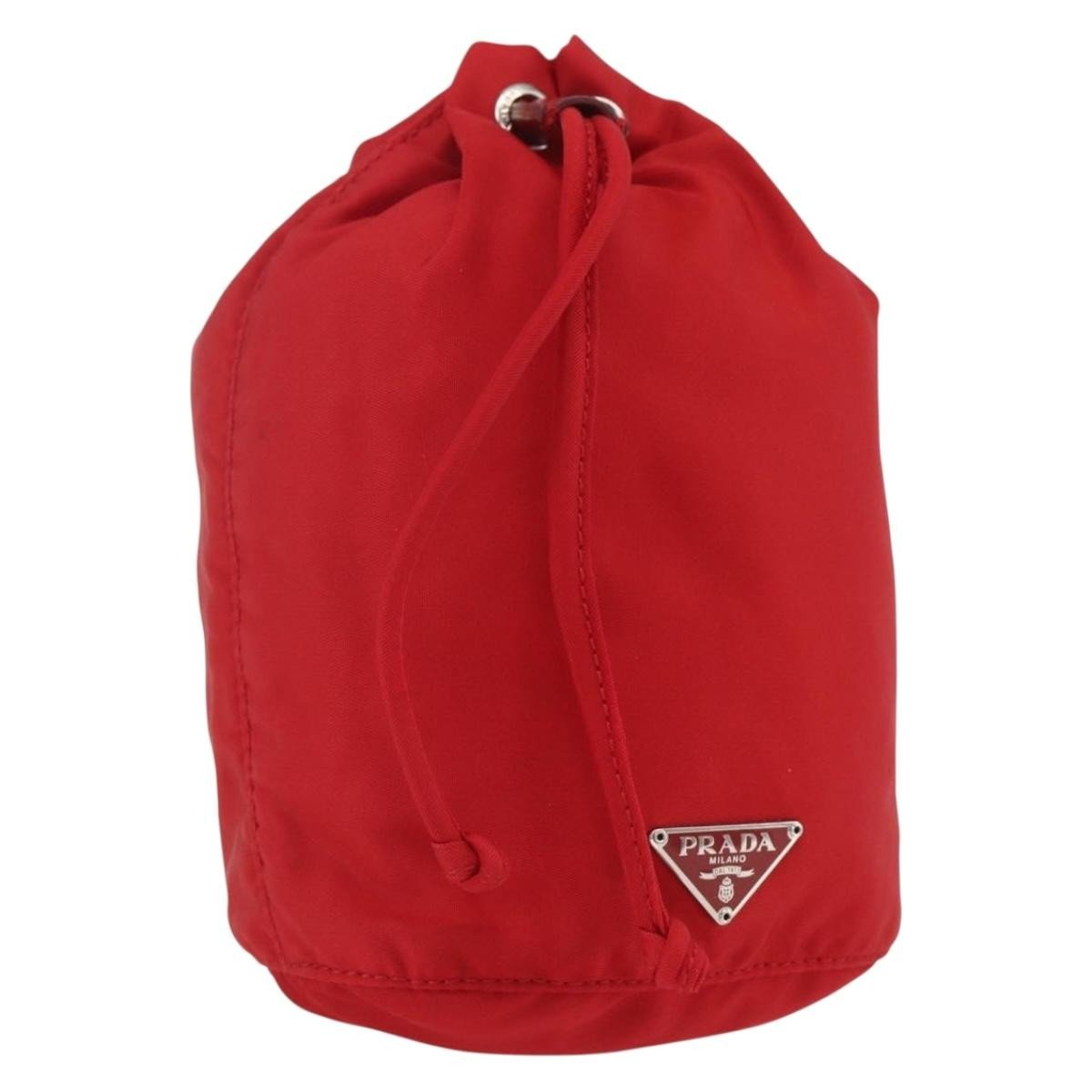 Prada Drawstring Wristlet Bucket Bag - Brandsamsara
